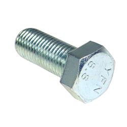 Śruba z łbem 6-kątnym pełny gwint M16x40 kl.8.8 DIN933 5042823 ocynk biały-347777291