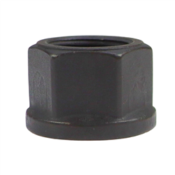 Nakrętka 6-kątna M18x1,5 drobnozwojowa klasa 10.9 czarna z kołnierzem 50736360-347771896