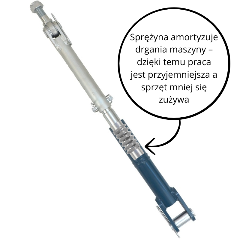 Stabilizator nowy typ ze sprężyną amortyzującą Zetor MORGA-347517344