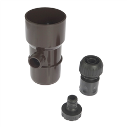 Odzyskiwacz wody deszczowej 63mm brązowy-347499516