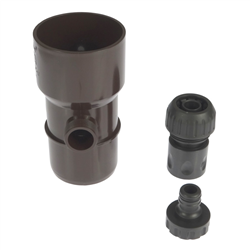Odzyskiwacz wody deszczowej 63mm brązowy-347499517
