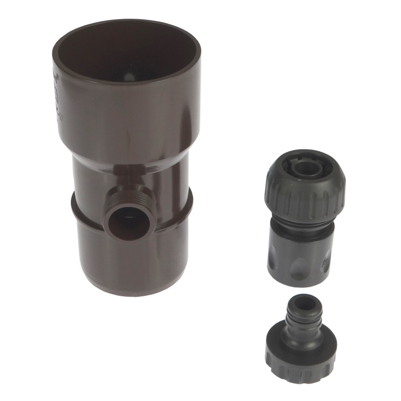 Odzyskiwacz wody deszczowej 63mm brązowy-347499517