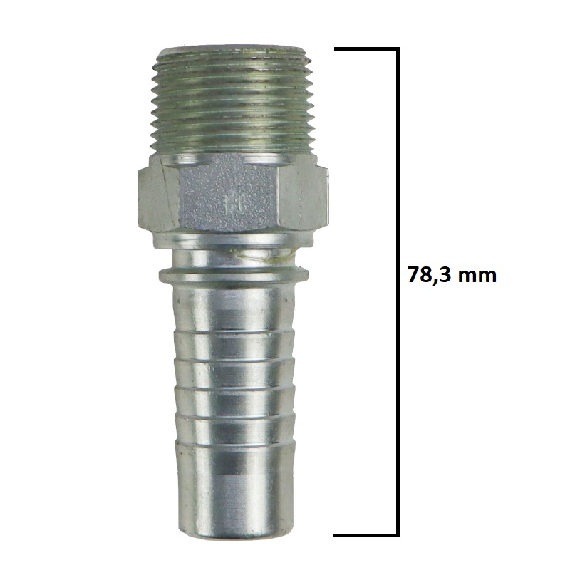 Zakucie hydrauliczne - końcówka AGN DN20 gwint zewnętrzny NPTF 3/4"-347506252
