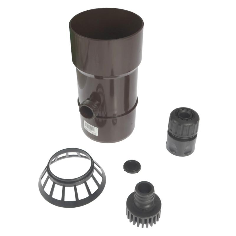 Odzyskiwacz wody deszczowej 110mm brązowy-347499522