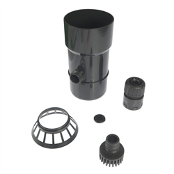 Odzyskiwacz wody deszczowej 110mm grafitowy-347499531