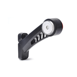 Lampa zespolona obrysowa przednia tylna W77 LED 12/24V lewa wodoodporna z przewodem-347494025