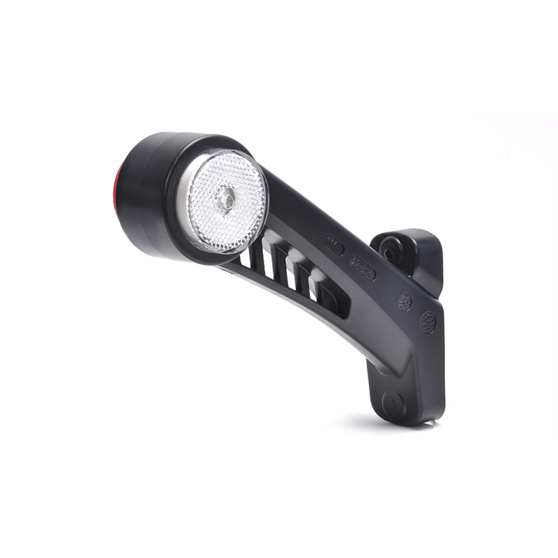 Lampa zespolona obrysowa przednia tylna W77 LED 12/24V prawa wodoodporna z przewodem-347494028