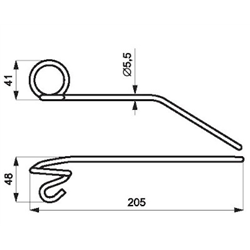 Palec nagarniacza motowideł 650500.0 kombajn Claas-347490903