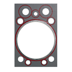 Uszczelka głowicy grubość 1,5mm silikon Zetor-347508009