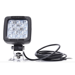 Lampa robocza światło rozproszone W82 12-diod LED 12/24V 2030lm wodoodporna z przewodem-347491775