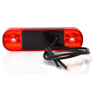 Lampa pozycyjna obrysowa tylna W97.1 12/24V czerwona uniwersalna wodoodporna IP 66/68 z przewodem LED-347491824