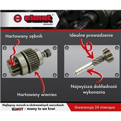 Zespół sprzęgający rozrusznika typu Magneton 9142702 MF New Holland Elmot-347921900