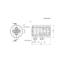 Przegub hydrauliczny kompletny ładowacz Cyklop Rolmus-347303003