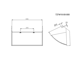 Łyżka łupina do materiałów sypkich ładowacz Troll-347493030