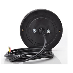 Lampa zespolona okrągła tylna W95 LED 12/24V lewa - prawa uniwersalna wodoodporna z przewodem-347491783