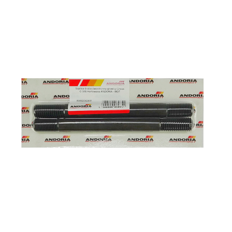 Śruba - szpilka głowicy Ursus C-385 Hartowana ANDORIA (sprzedawana po 2szt)-347484066