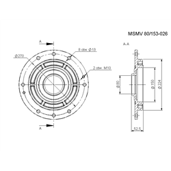 Pokrywa lewa mechanizmu różnicowego C-385 Rolmus-347482628
