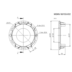 Pokrywa prawa mechanizmu różnicowego C-385 Rolmus-347484498