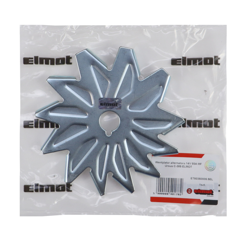 Wentylator alternatora 14V 55A 7017732M1 MF Ursus C-385 ELMOT-347511059