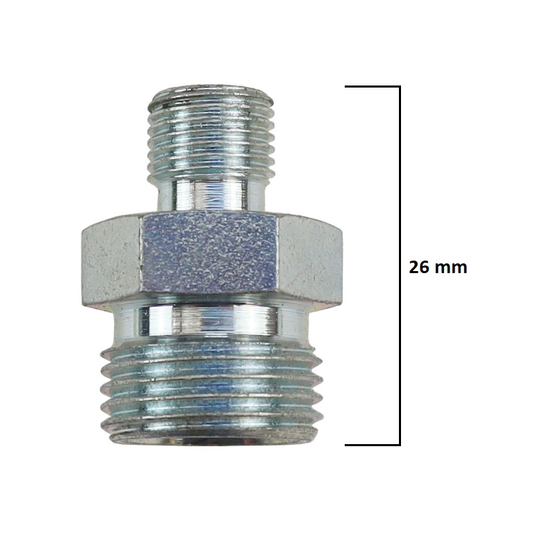 Złącze - złączka hydrauliczna - prosta BB 3/8" - 1/8" 8154.0308-347506681