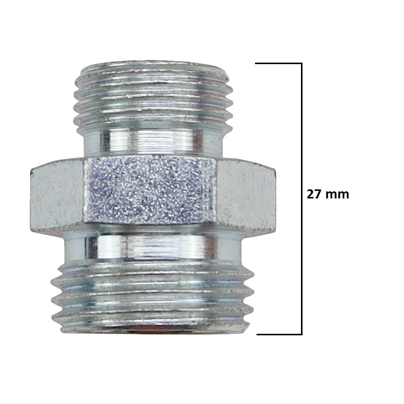 Złącze - złączka hydrauliczna - prosta BB 1/2" - 3/8" 8154.1308-347507164
