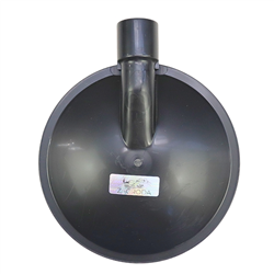 Pokrywa z wlotem 1 1/4 " zbiornika próżniowego dojarka ZAGRODA-347752321