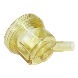 Korpus dolny przeźroczysty (wylot 14 mm) kolektora stary typ 120ml dojarka ZAGRODA-347752080