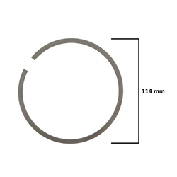 Pierścień chromowy turbo C-385 stożek 110x3,0x4,6-347494883