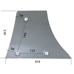 Pierś odkładnicy pługa NIEMEYER prawa-347492307