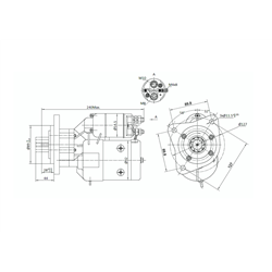 Rozrusznik z reduktorem Deutz typu Magneton 9142802 Elmot-347929546