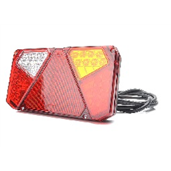 Lampa zespolona tylna W125DP 7-funkcyjna LED 12/24V prawa Pronar wodoodporna z przewodem-347491760