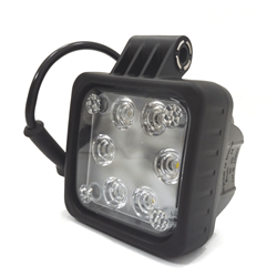 Lampa robocza LED 12/24 100x100 25W 200lm Wesem-347495545