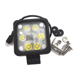 Lampa robocza LED 12/24 100x100 25W 200lm Wesem-347495546