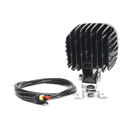 Lampa robocza światło skupione LED 12/24V 5400lm wodoodporna z złączem superseal wodoodporna z przewodem-347492029