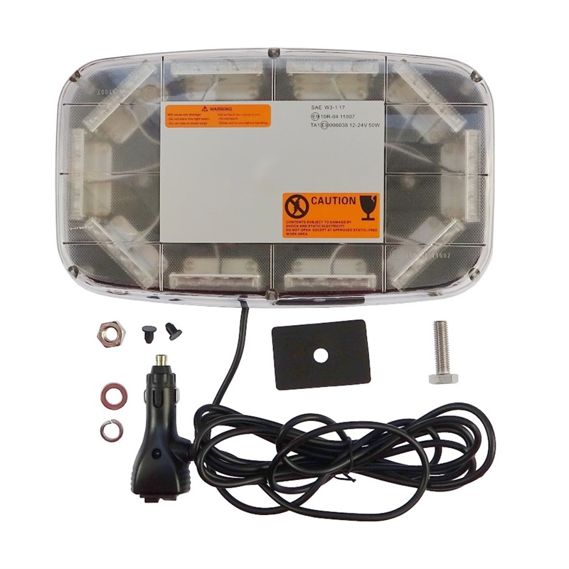 Lampa ostrzegawcza pilot 12-24V IP56 płaska-347493213