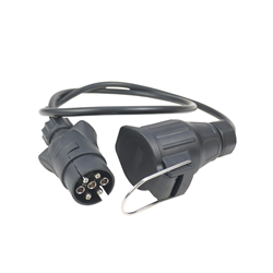 Adapter przejściówka gniazda złącza kablowy 7/13 12/24V długość 1,0m ELMOT-347515118