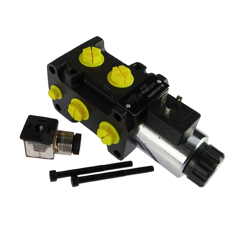 Dzielnik zawór elektrozawór kierunkowy elektromagnetyczny kontroli W-E12DVS6/2 (DVS6/50L) G1/2" 50L Archimedes-347501241