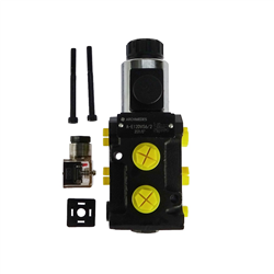 Dzielnik zawór elektrozawór kierunkowy elektromagnetyczny kontroli W-E12DVS6/2 (DVS6/50L) G1/2" 50L Archimedes-347501242