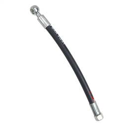 Przewód hydrauliczny 330 bar gwint zewnętrzny M18x1,5 prosta / oczko RNR 3/8 DN10 L-300mm DN10-2SN PZL-HYDRAL-347910282