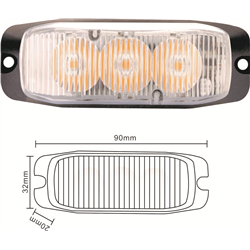Lampa ostrzegawcza żółta-347492430
