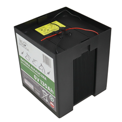 Bateria alkaLiczna ,akumulator 130Ah 6V do elektryzator pastuch ZAGRODA-347507722