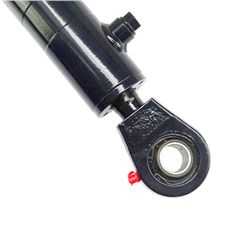 Cylinder hydrauliczny - siłownik dwustronnego działania wspomagania 50x28x200mm (sworzeń 25mm) pług, chwytak Bizon Archimedes-34