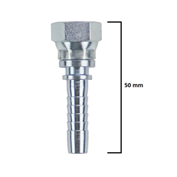 Zakucie hydrauliczne - końcówka DKL DN08 M14X1,5 6041.0608-347491838