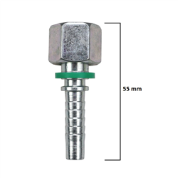 Zakucie hydrauliczne końcówka DKOL DN08 M16X1.5 10L 6041.0800-347490029