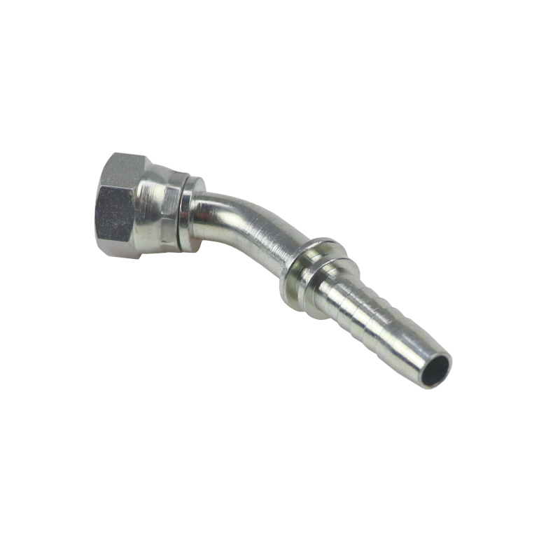 Końcówka zakucie metryczna kątowa gwint wewnętrzny DKOL 45° DN08 08L M14x1.5 HYDRAL-347513361