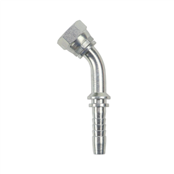 Końcówka zakucie metryczna kątowa gwint wewnętrzny DKOL 45° DN08 08L M14x1.5 HYDRAL-347513362