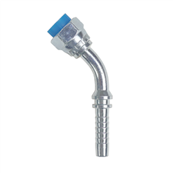 Końcówka zakucie hydrauliczne DKR 45° DN08 1/4" (sprzedawane po 2) HYDRAL-347512810