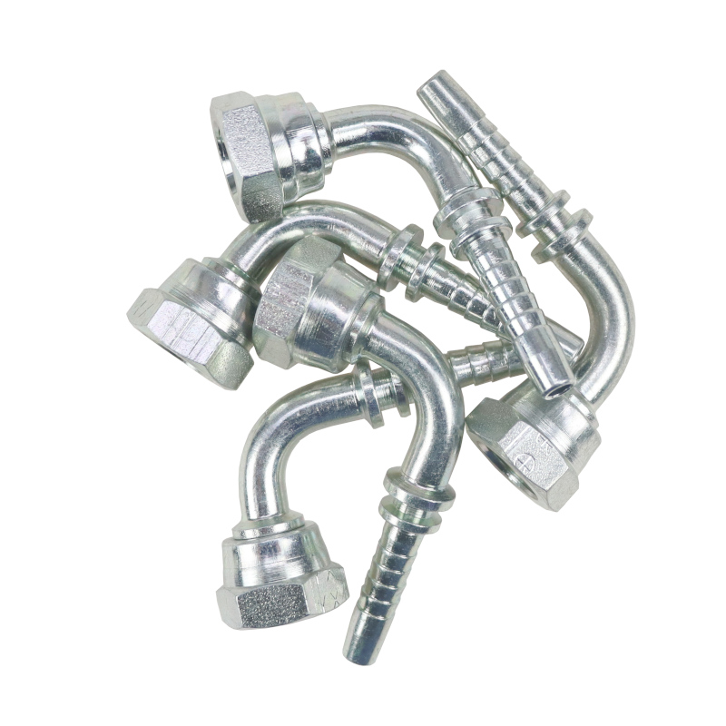 Końcówka zakucie hydrauliczne DKR 90° DN06 1/4" Premium (sprzedawane po 5) HYDRAL-347770169