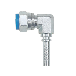Końcówka zakucie hydrauliczne DKR 90° DN08 3/8" kompaktowa kuta Premium HYDRAL-347512881