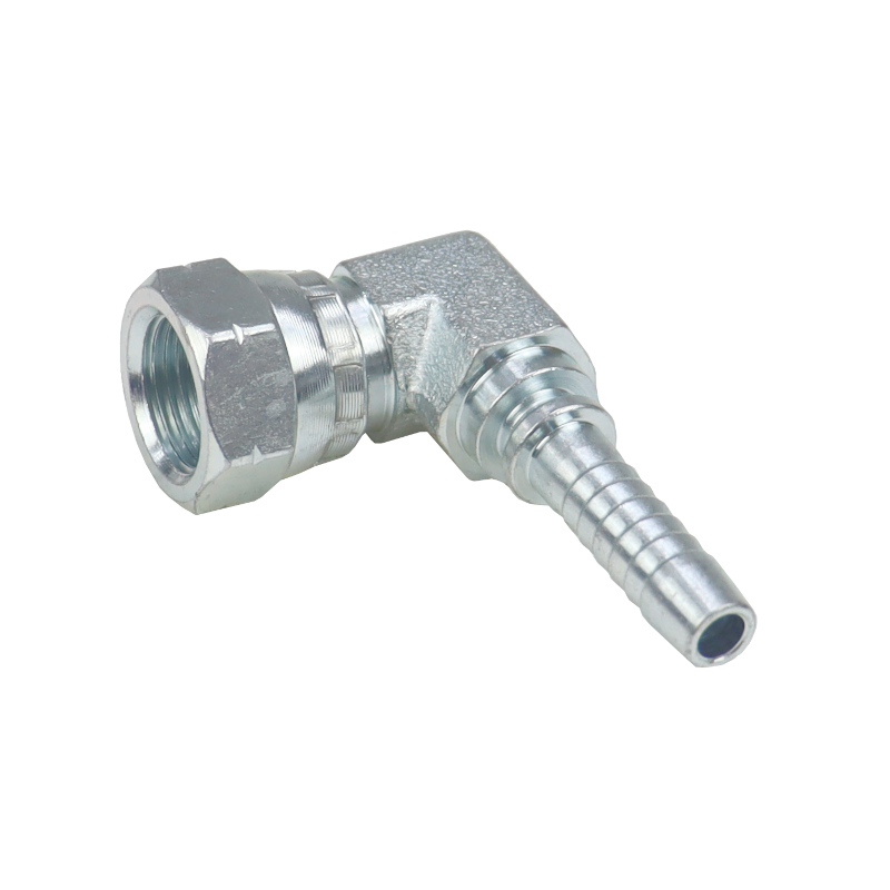 Końcówka zakucie hydrauliczne DKR 90° DN08 3/8" kompaktowa kuta Premium HYDRAL-347512882